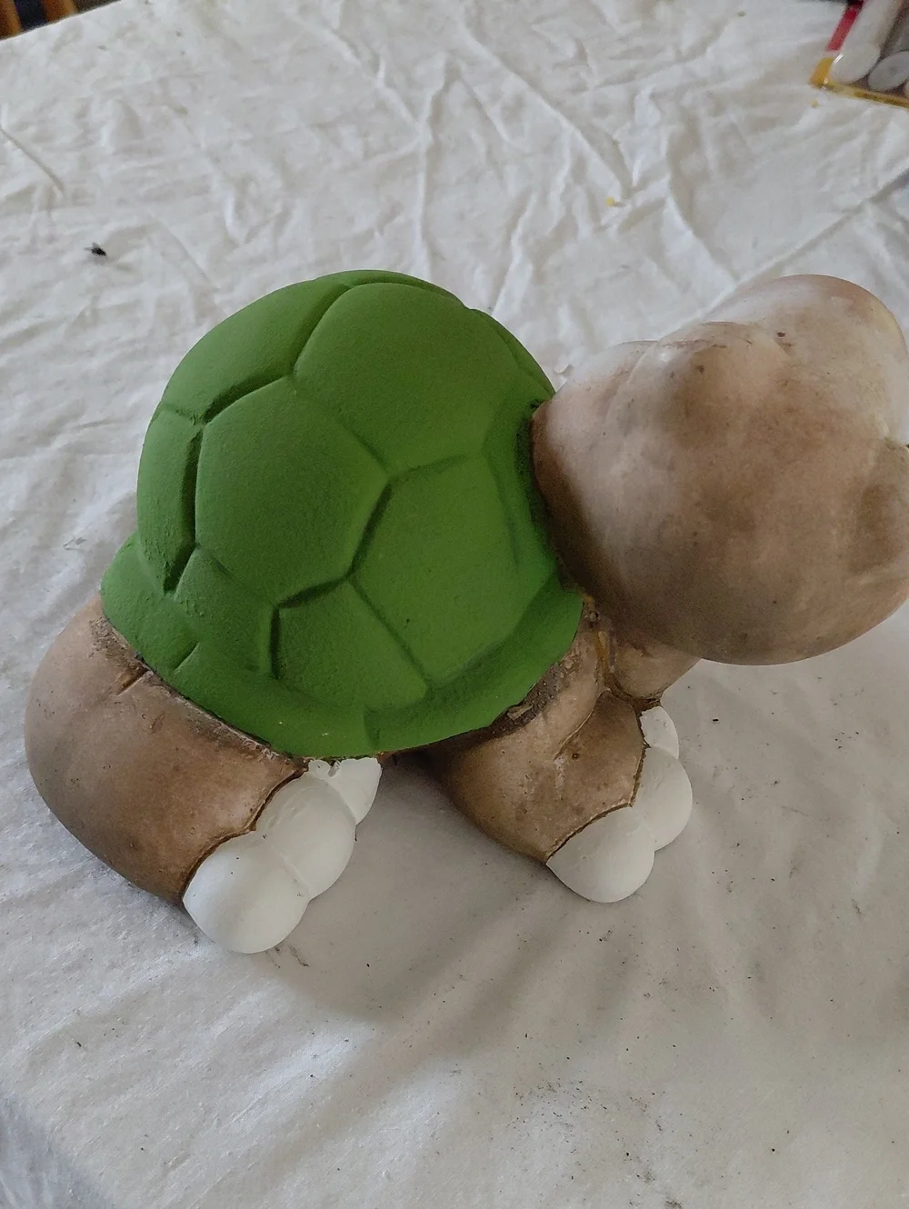 Green Turtle Reptile Ornament - Brand: